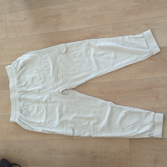 SPLENDID, linen cream white pants size medium - Picture 6 of 6